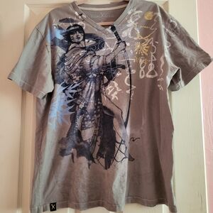 Rare Marc Ecko Samurai Girl Tee